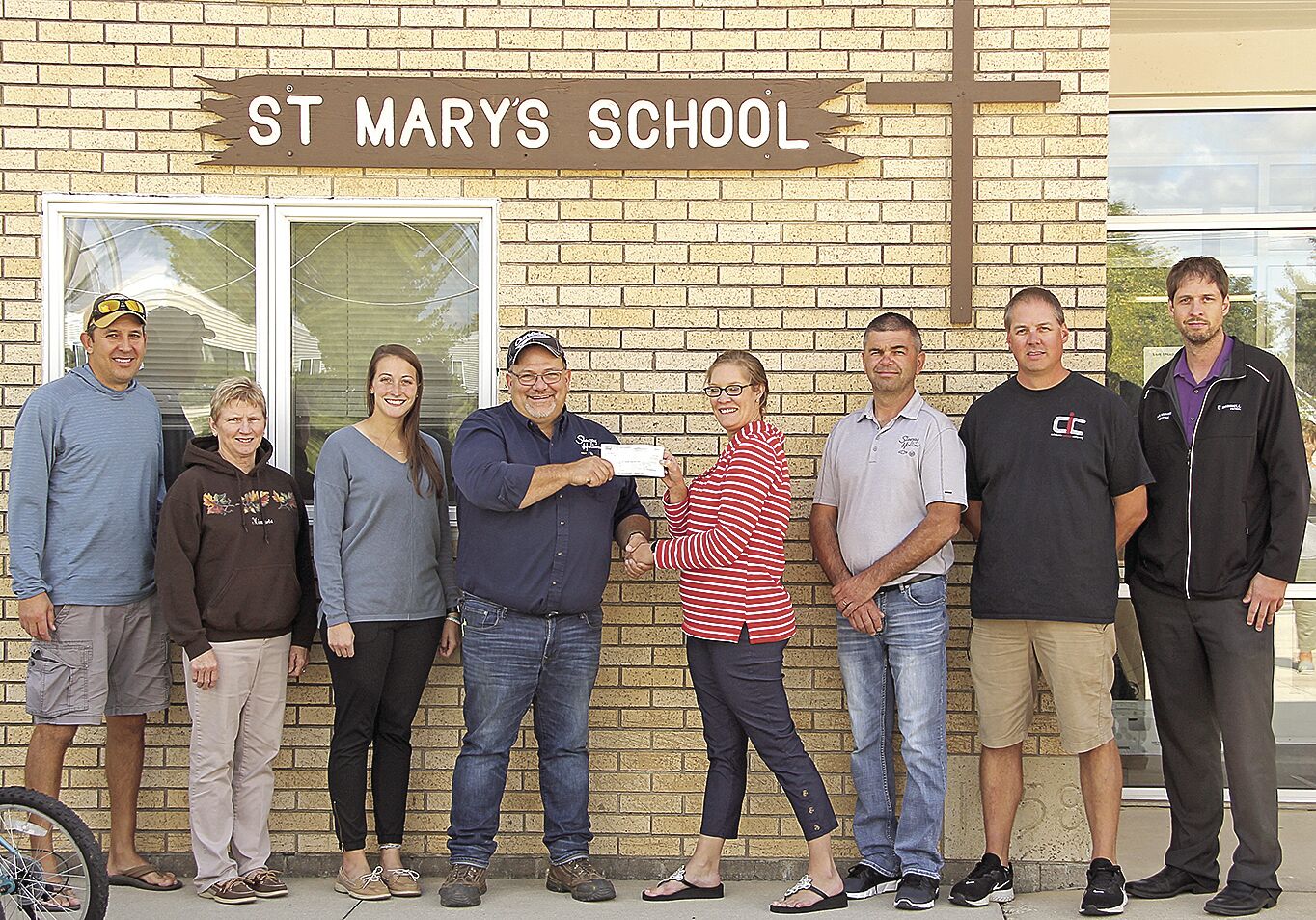 St. Mary’s receives donation